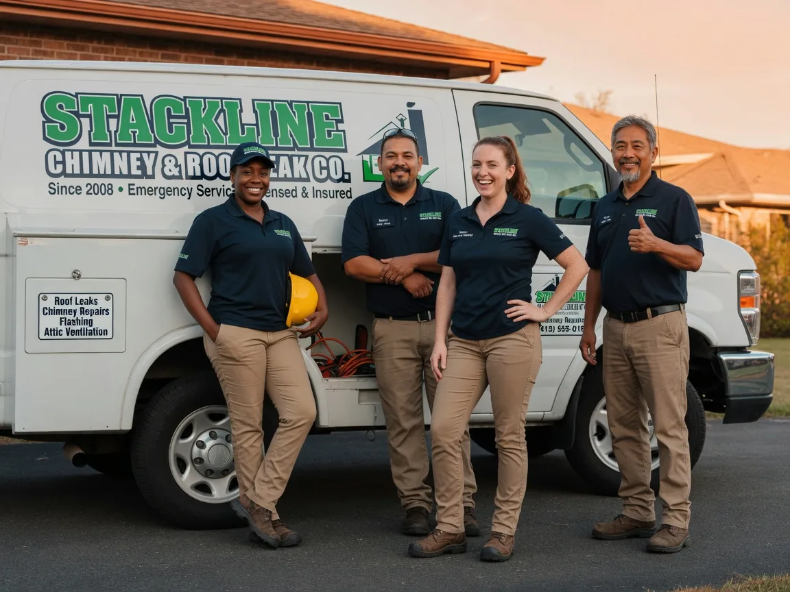 Chimney flashing repair company in Grand Saline, TX
